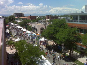 Art Festival in Cherry Creek. A neighborhood in Denver, Colorado.