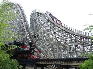 Six Flags Theme Park in Arlington, TX