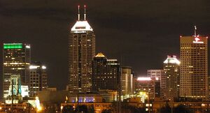 Indianapolis at Night