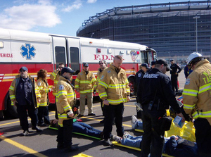 FDNY EMS Conduct a Dirty Bomb Drill