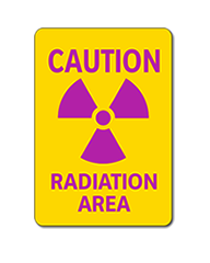 Radiation Area Sign