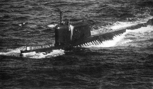 This picture is said to be the photo the U.S. NAVY had of the K-19 