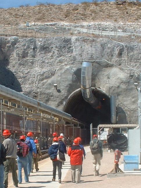 North Portal of Yucca Mountain