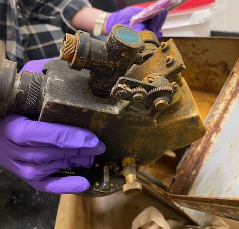 Radiation Risks in WWII-Era Sextants and Camera Lenses