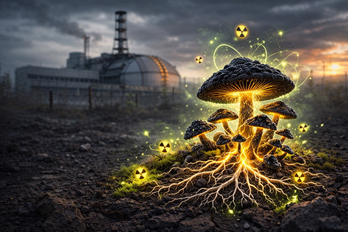 radiation-eating-fungi