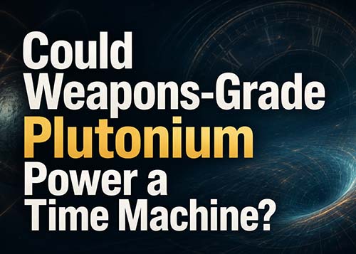 Could Weapons-Grade Plutonium Power a Time Machine
