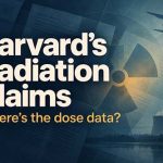 A Few Bad Harvard Papers about Radiation Health Effects