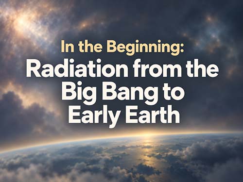 Radiation from Big Bang to Early Earth